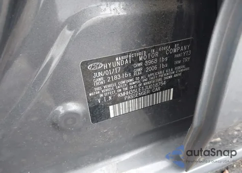 2018 Hyundai Elantra Gt from USA, damaged, VIN KMHH35LE1JU018754